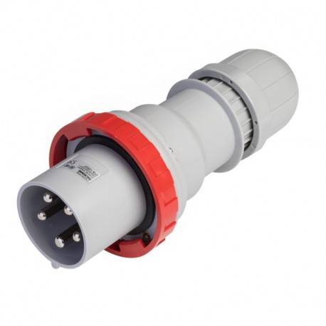 Ficha Ip67 3P+N+T 63A 380V 6H