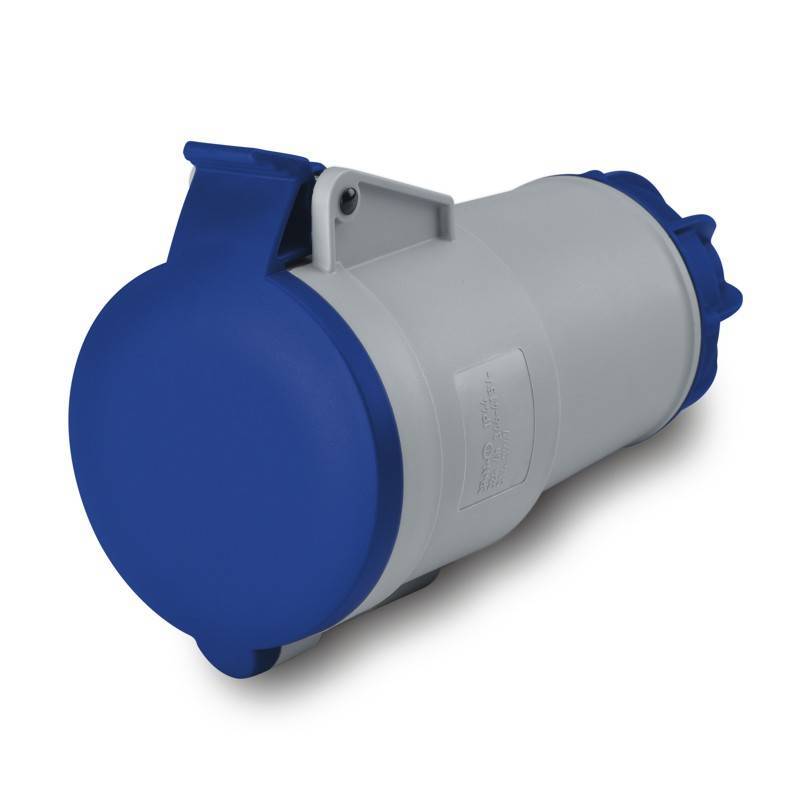 Acople Ip44 2P+T 32A 220V 6H