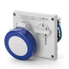 Base C/Bloqueo Ip67 2P+T 16A