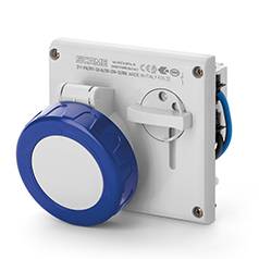 Base C/Bloqueo Ip67 2P+T 16A