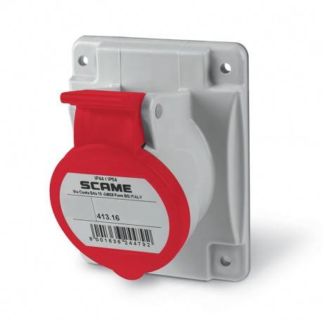 Base Ip44 3P+T 16A 380V 6H
