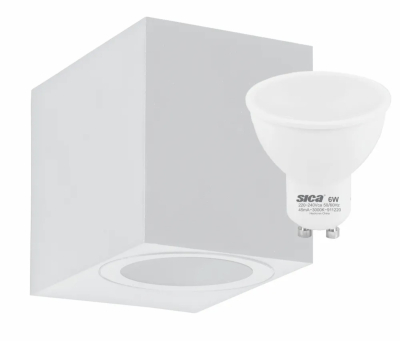 Lum Cuad Unidirec 6W Ld Bco