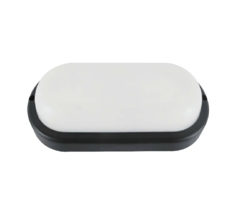 Tortuga Led Oval Negra 8W Lc
