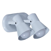 Cabezal 2 Luces Chapa Blanco