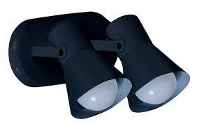 Cabezal 2 Luces Chapa Negro