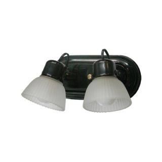 Cabezal 2 Luces T/Pvc Negro