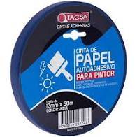 Cinta Papel 36Mm X 50M Azul