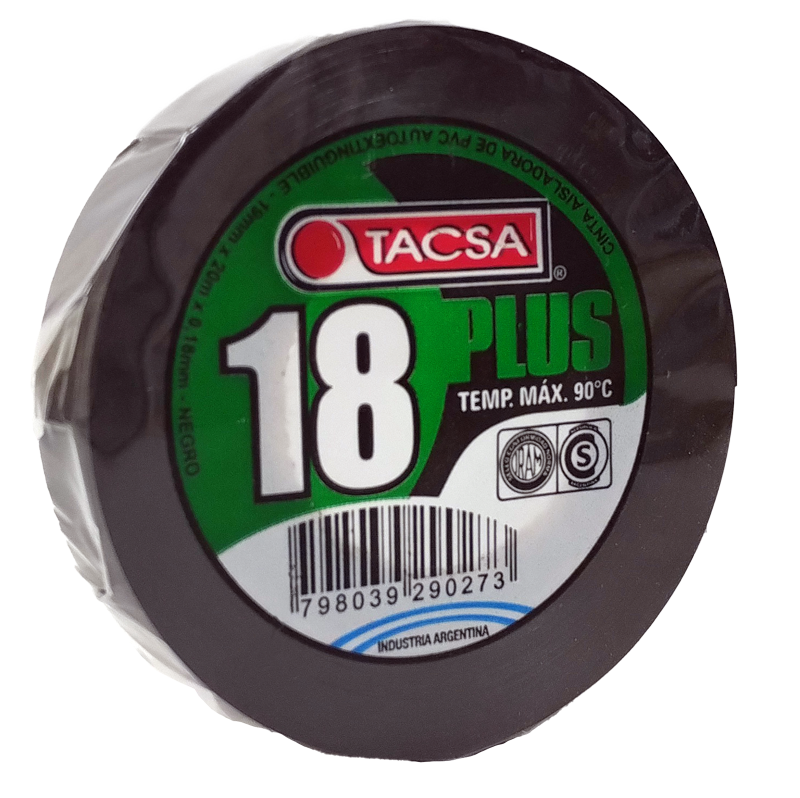 Cinta 18 Plus X10Mts Ngr Tacsa