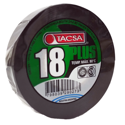 Cinta 18 Plus X20Mts Ngr Tacsa