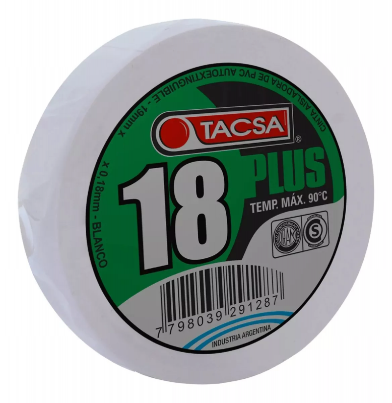 Cinta 18 Plus X20Mts Bca Tacsa