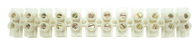 Bornera 2.5Mm Blanca