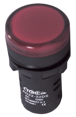 Monobloque Plast 22Mm Rojo