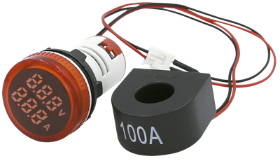 Mini Volt Dig Redondo Rojo