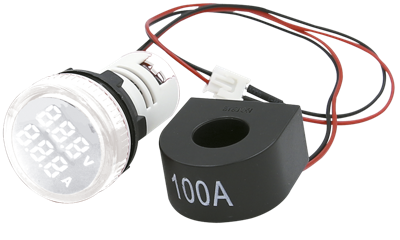 Mini Volt Dig Redondo Blanco