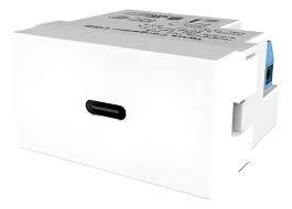 Toma Usb-C Carga 3A Blanco