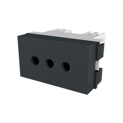 Toma Usb Doble Platinum Ngr