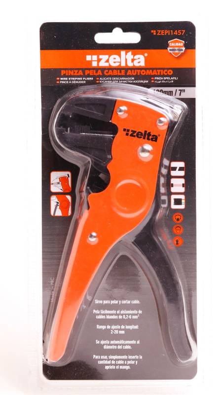 Pinza Pela Cable Aut 180Mm/7