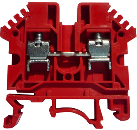 Borne Paso Rojo De 6Mm