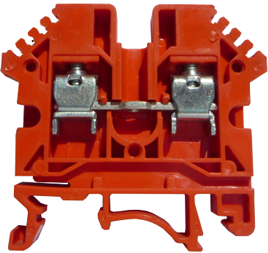 Borne Paso Naranja De 6Mm