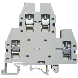 Borne Doble Piso  4Mm