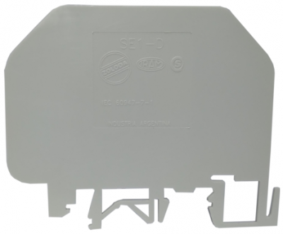 Separador 64X52Mm 1Mm Gris