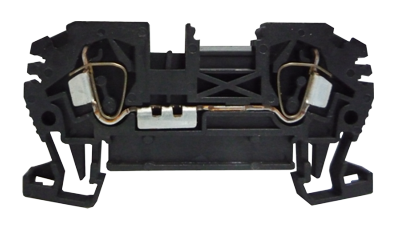 Borne Paso A Resorte Negro 4Mm