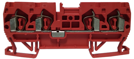 Borne 2 Ent 2 Sal 2,5Mm Rojo