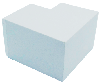 Esquinero Ext P/Cc 18X21Mm Bco