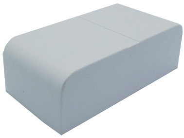 Extremo P/Cc 60X20Mm Bco