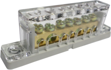 Bornera Unipolar 7C Fijas