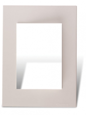 T/Dist C/Ribete Bauhaus Blanca