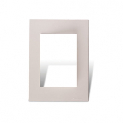 T/Dist S/Ribete Bauhaus Blanca