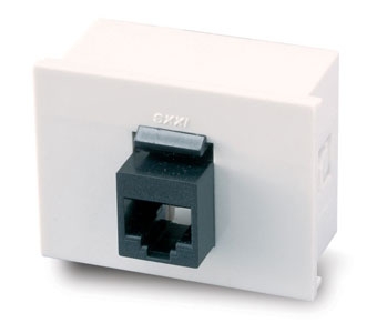 Toma Rj45 Cat5 Bco Cambre