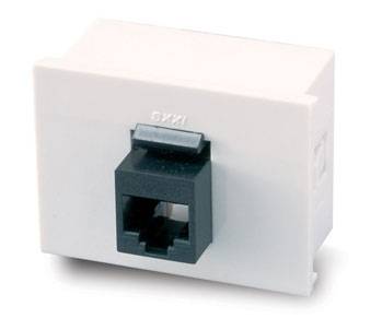Toma Rj45 Cat5 Bco Cambre