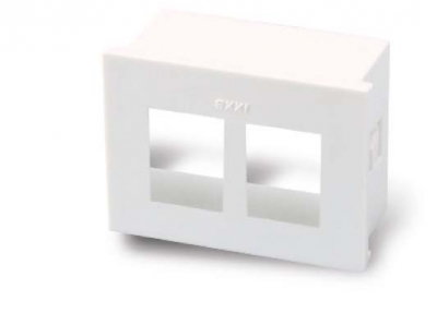 Caja Aloje P/Rj45 Rj/11 Camb