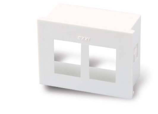 Caja Aloje P/Rj45 Rj/11 Camb