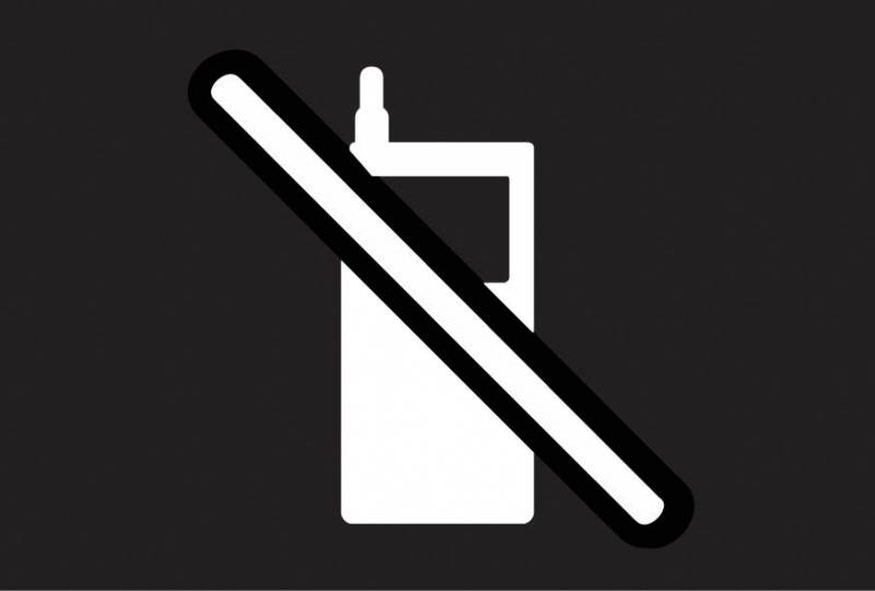 Señal P/Mod Led Cort Proh Usar