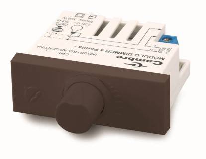 Reg Lum C/Perilla Led Gris