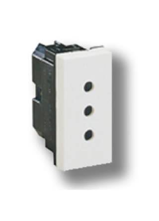Toma Chile 10-16A Bco Sist Mod