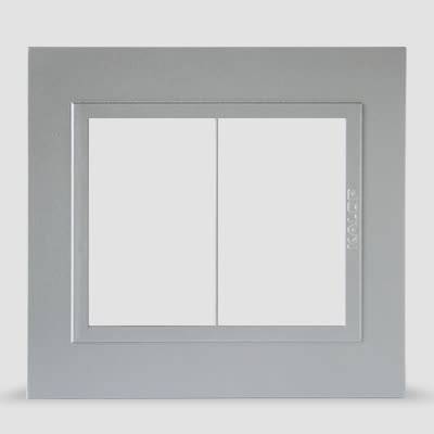 Tapa 6 Mod Zen Metal Plata