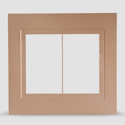 Tapa 6 Mod Zen Metal Bronce