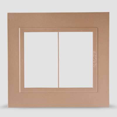 Tapa 6 Mod Zen Metal Bronce