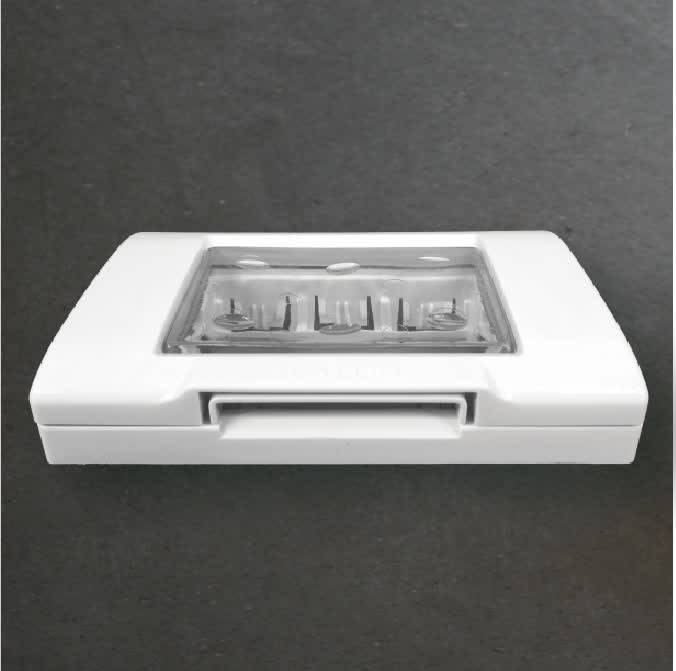 Tapa Estanca 10X5 C/M Transp