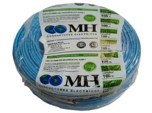 Cable Mh Unipolar 1X1 Celeste