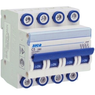 Termica Sica Tetra 4X15A 4,5Ka