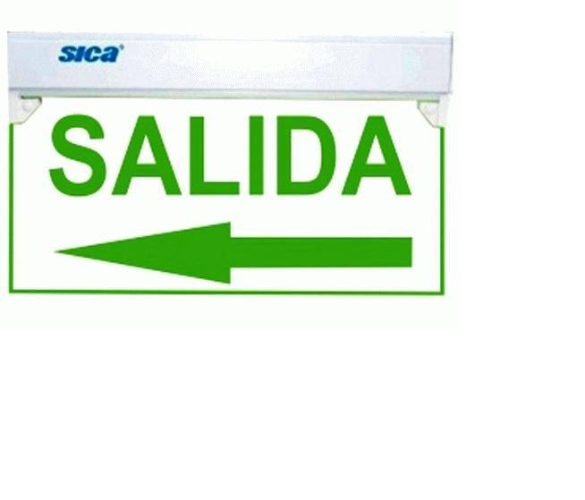 Cartel Sica Salida Izquierda