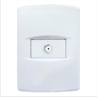 Life Arm 1 Toma Tv Bco Puro