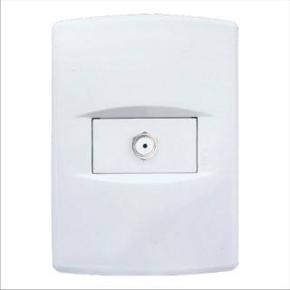 Life Arm 1 Toma Tv Bco Puro