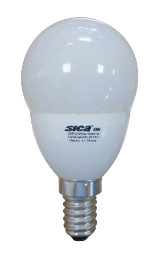 Lampara Sica Gota 4W E14 Lc