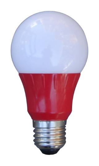 Lampara Sica Led A60 3W Rojo